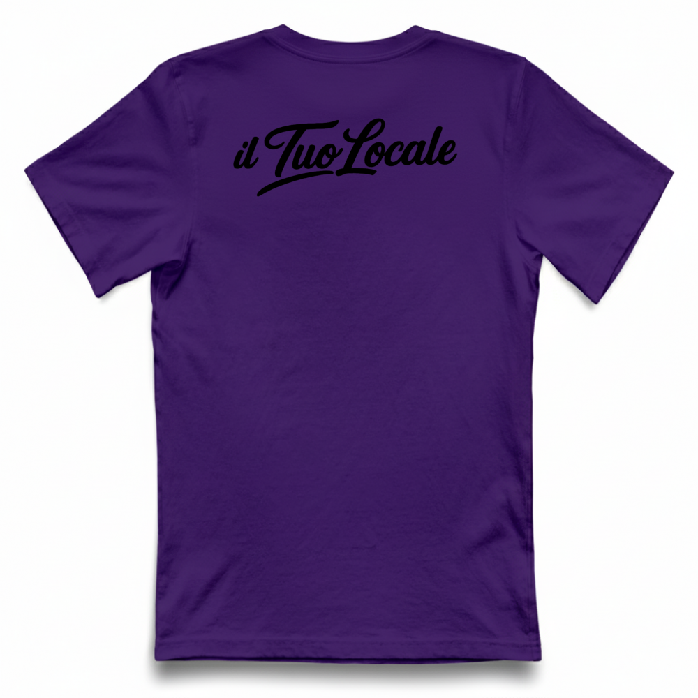 T-Shirt Unisex Stampa Retro Il Tuo Locale