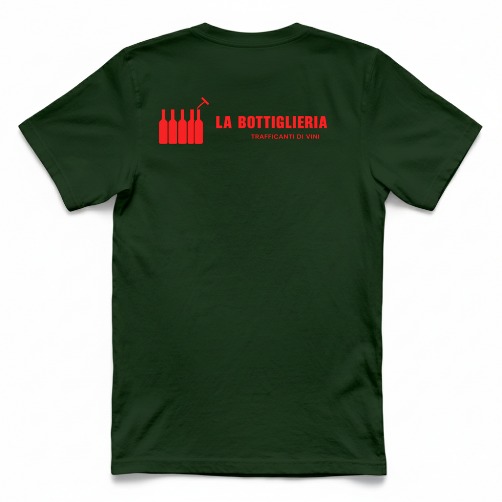 T-Shirt Unisex Stampa Retro La Bottiglieria