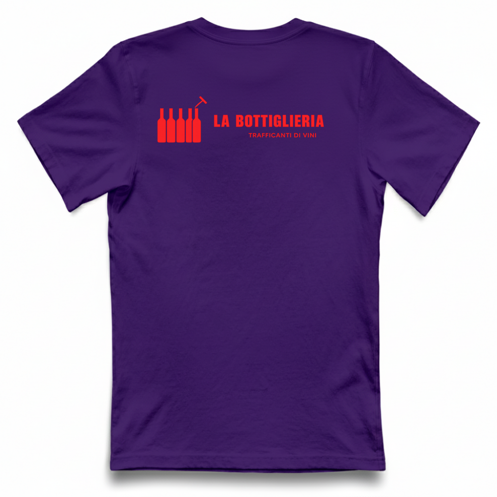 T-Shirt Unisex Stampa Retro La Bottiglieria