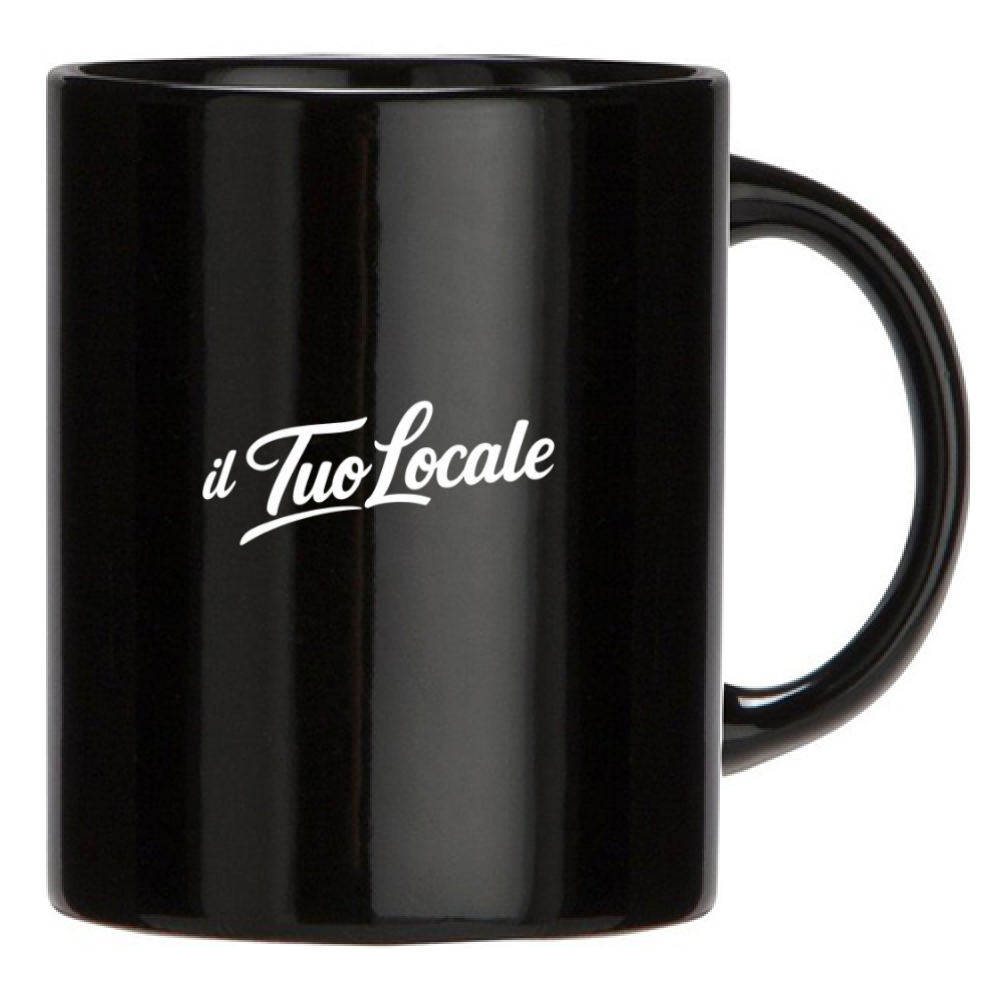 Tazza Nera Il Tuo Locale
