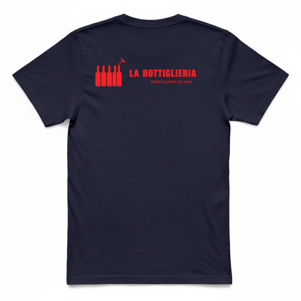 T-Shirt Unisex Stampa Retro La Bottiglieria