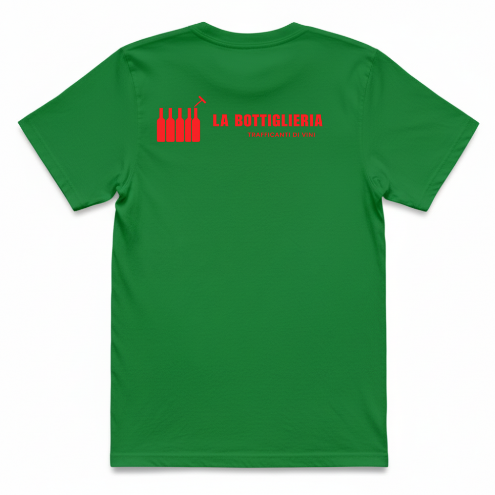 T-Shirt Unisex Stampa Retro La Bottiglieria