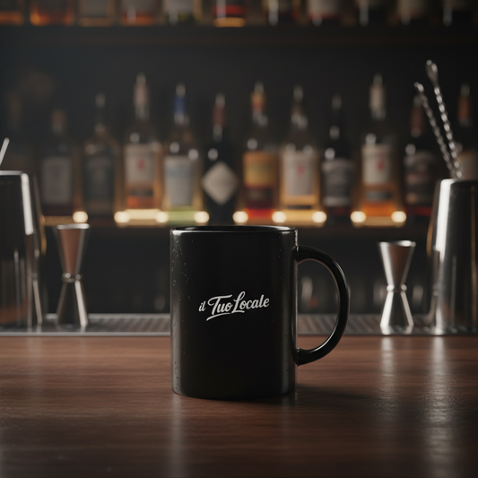 Tazza Nera Il Tuo Locale