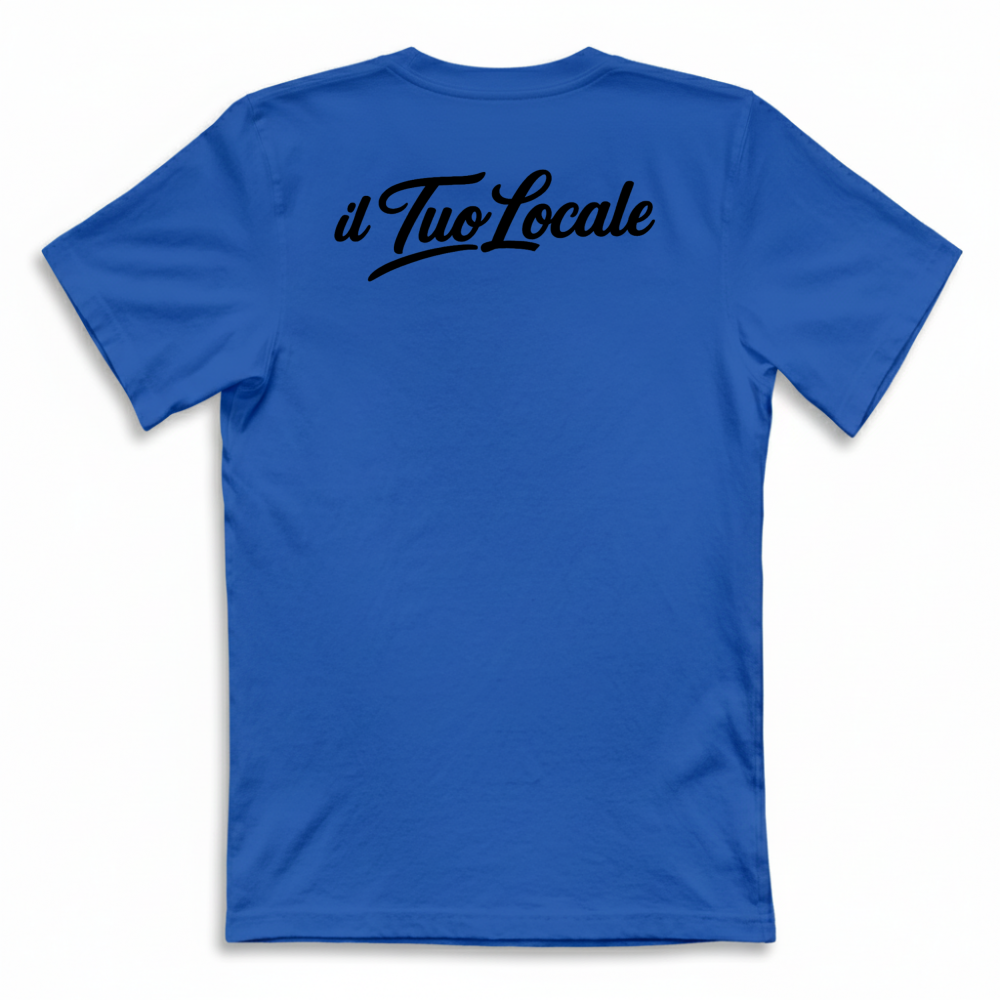 T-Shirt Unisex Stampa Retro Il Tuo Locale