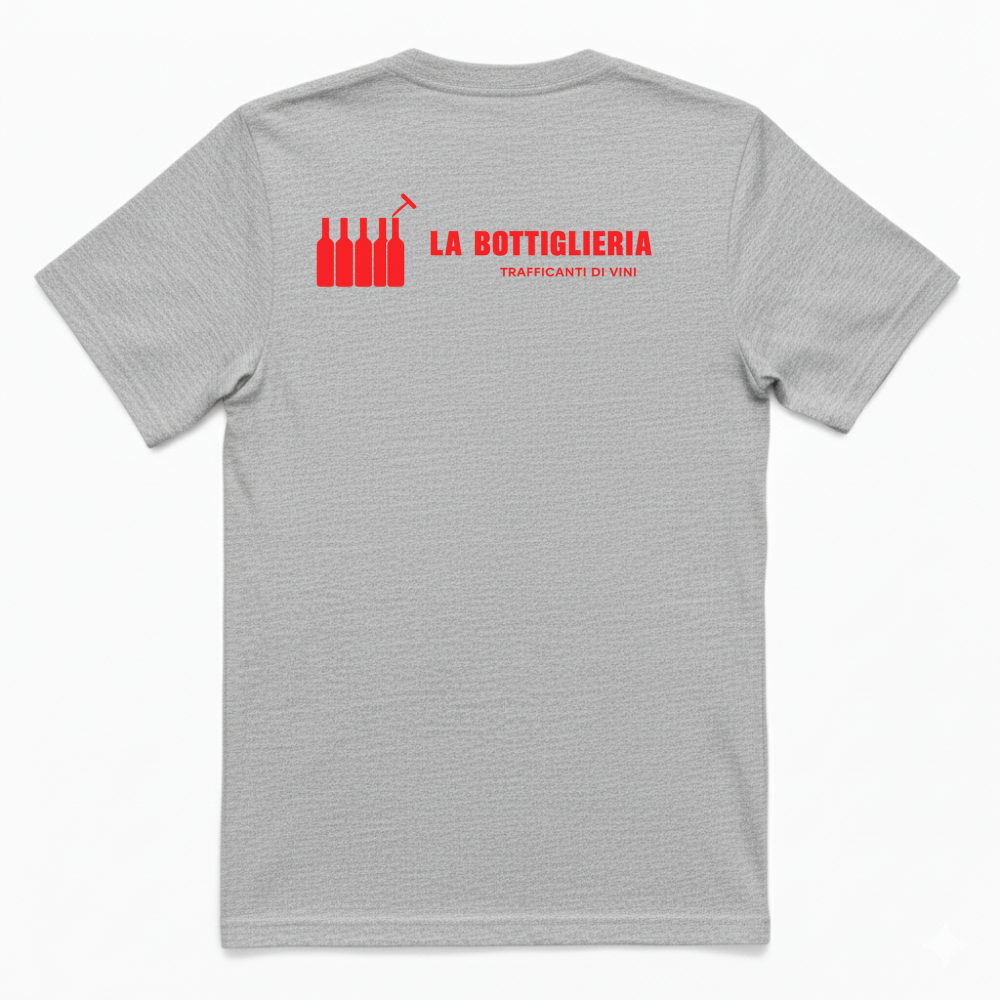 T-Shirt Unisex Stampa Retro La Bottiglieria