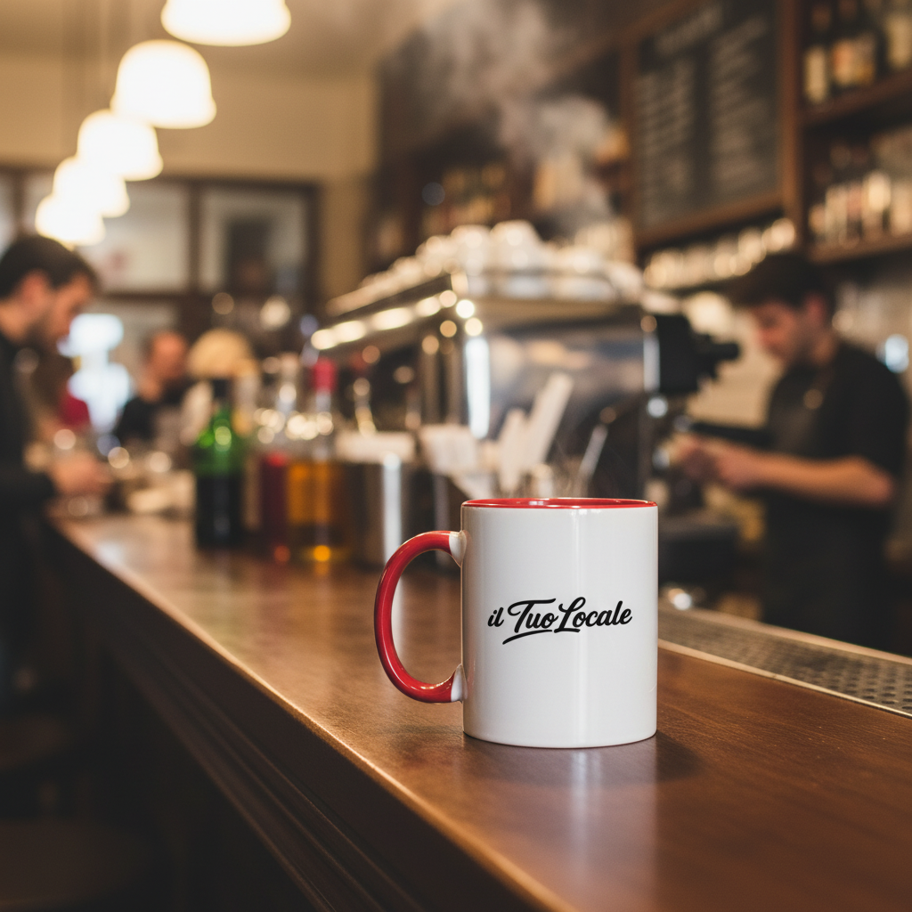 Tazza Bicolore Il Tuo Locale