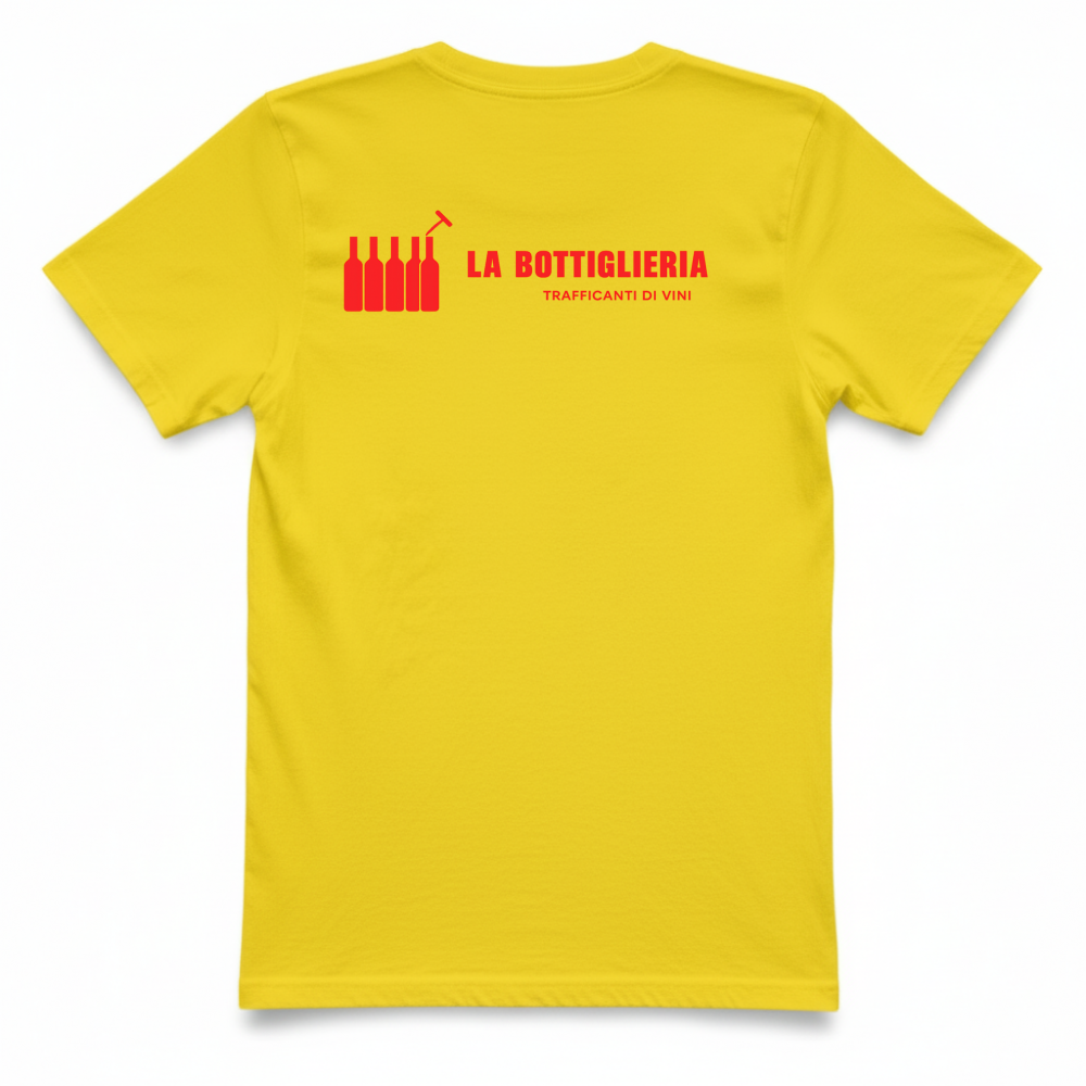 T-Shirt Unisex Stampa Retro La Bottiglieria