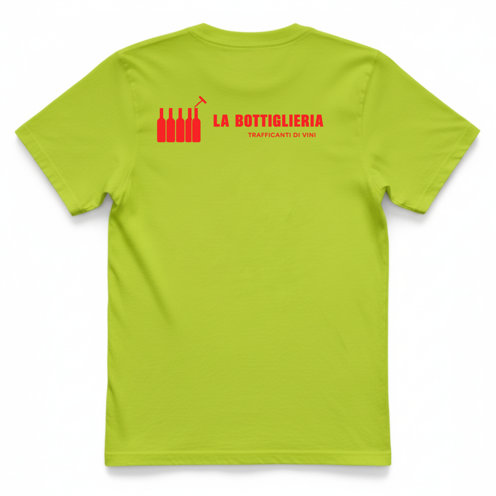 T-Shirt Unisex Stampa Retro La Bottiglieria