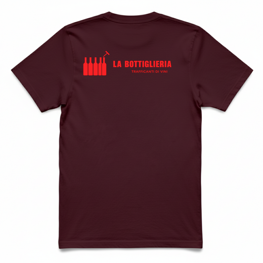T-Shirt Unisex Stampa Retro La Bottiglieria