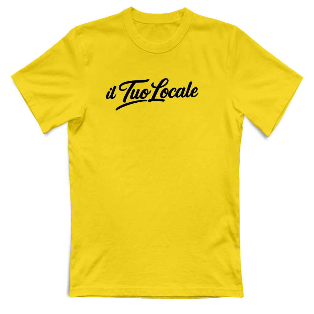T-Shirt Unisex Stampa Fronte Il Tuo Locale