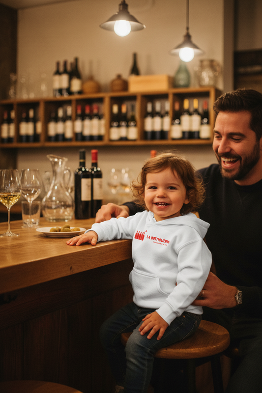 Felpa Bambino con Cappuccio La Bottiglieria