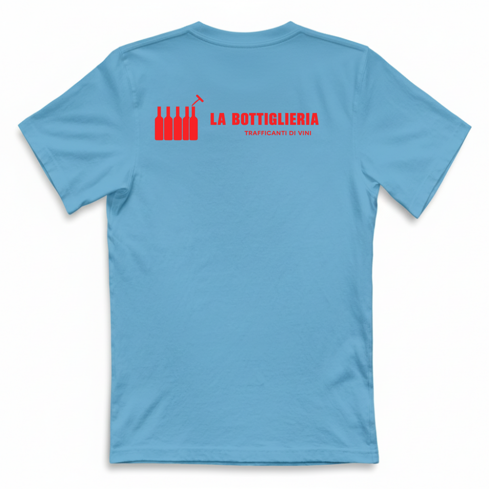 T-Shirt Unisex Stampa Retro La Bottiglieria