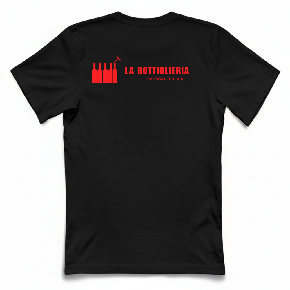 T-Shirt Unisex Stampa Retro La Bottiglieria