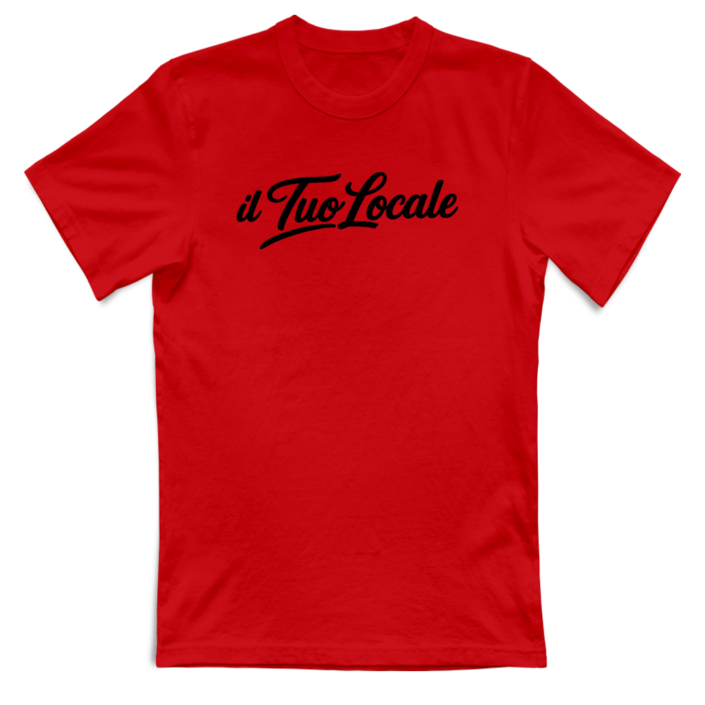 T-Shirt Unisex Large Stampa Fronte Il Tuo Locale